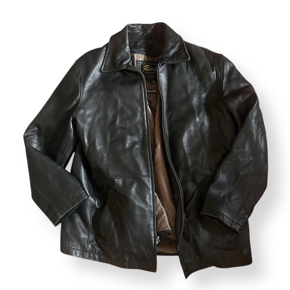 Reed leather jacket